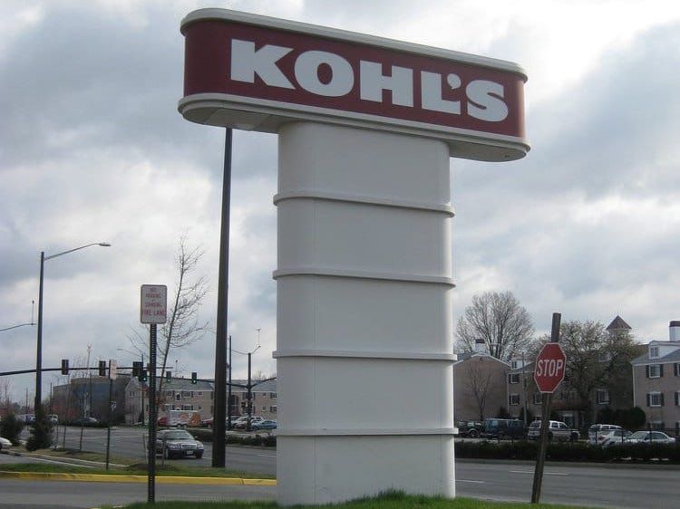 Kohl's Herndon Virginia Sign