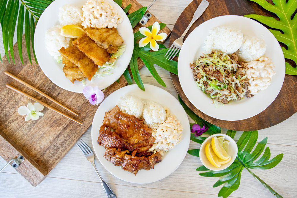 L&L Hawaiian BBQ food