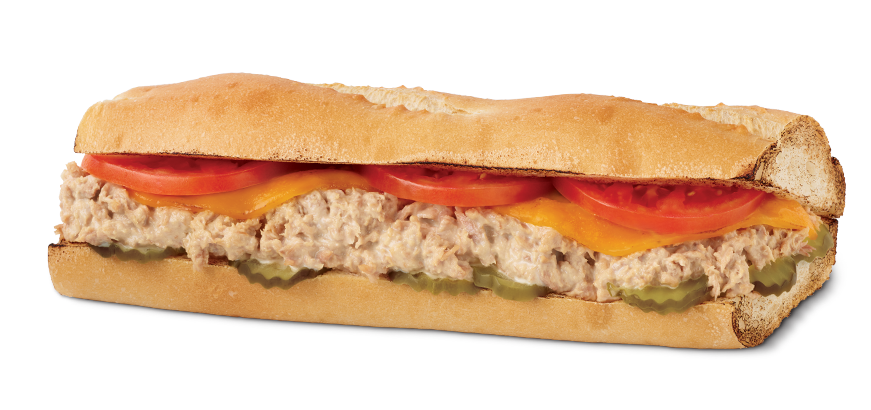 Quiznos Tuna Melt Sandwich for Lent