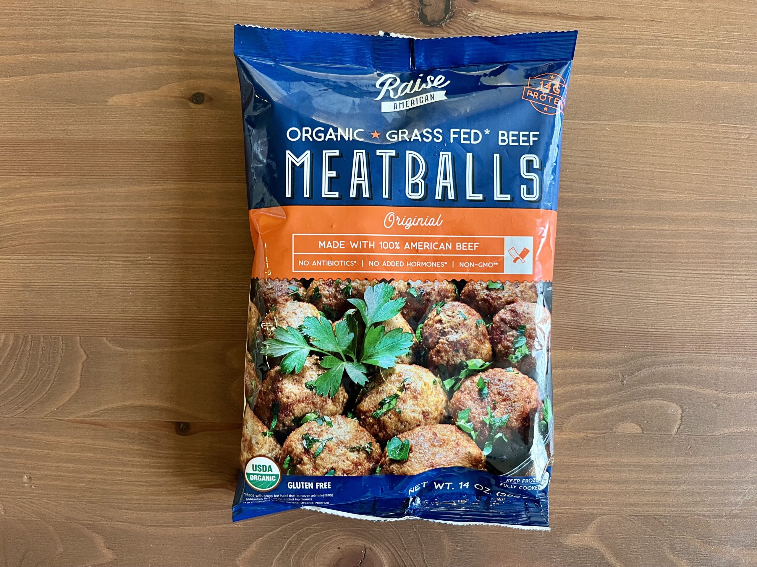 2. Raise American Grass Fed Beef Meatballs