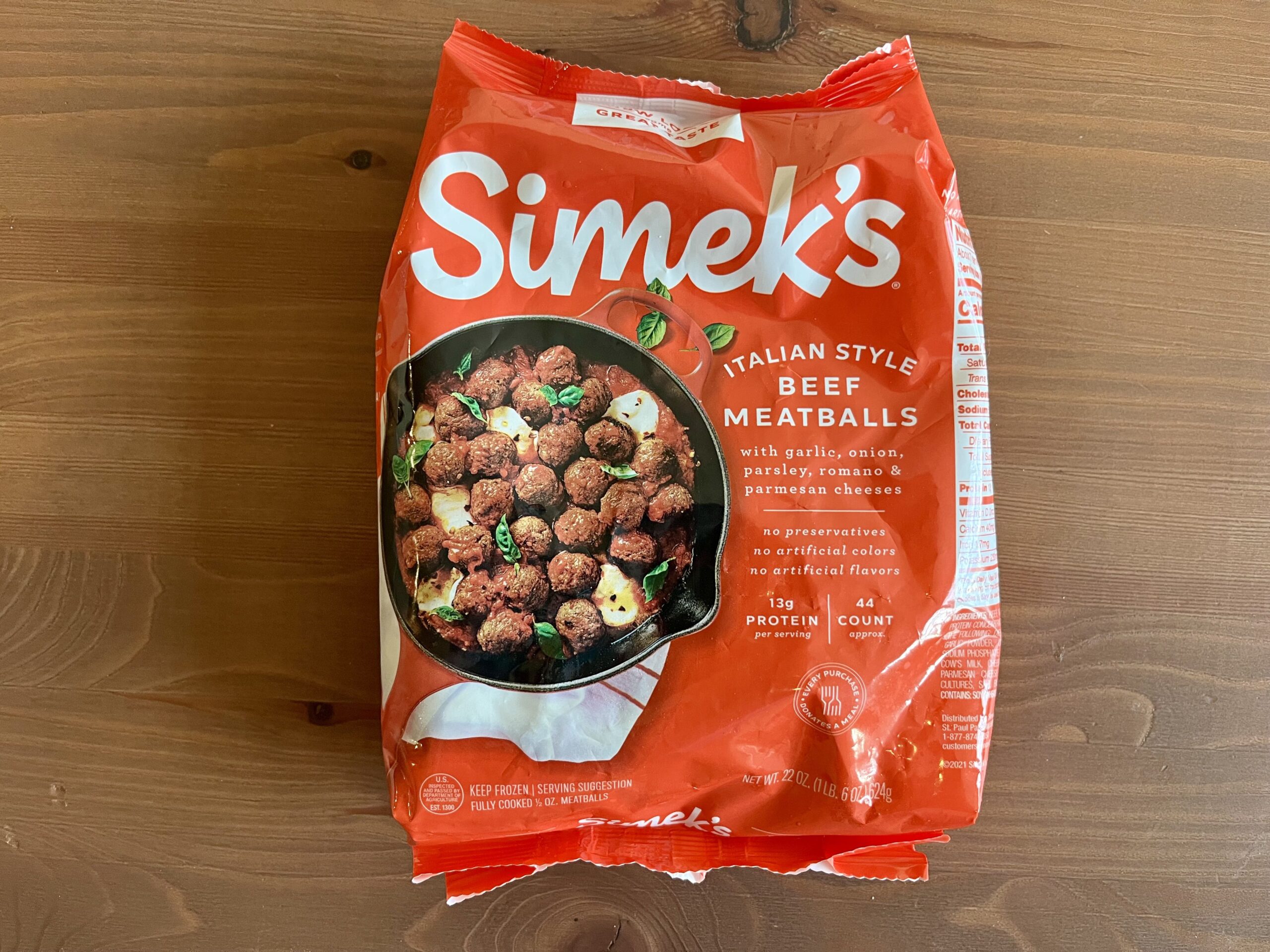 Best: Simek's Italian Style Beef Meatballs