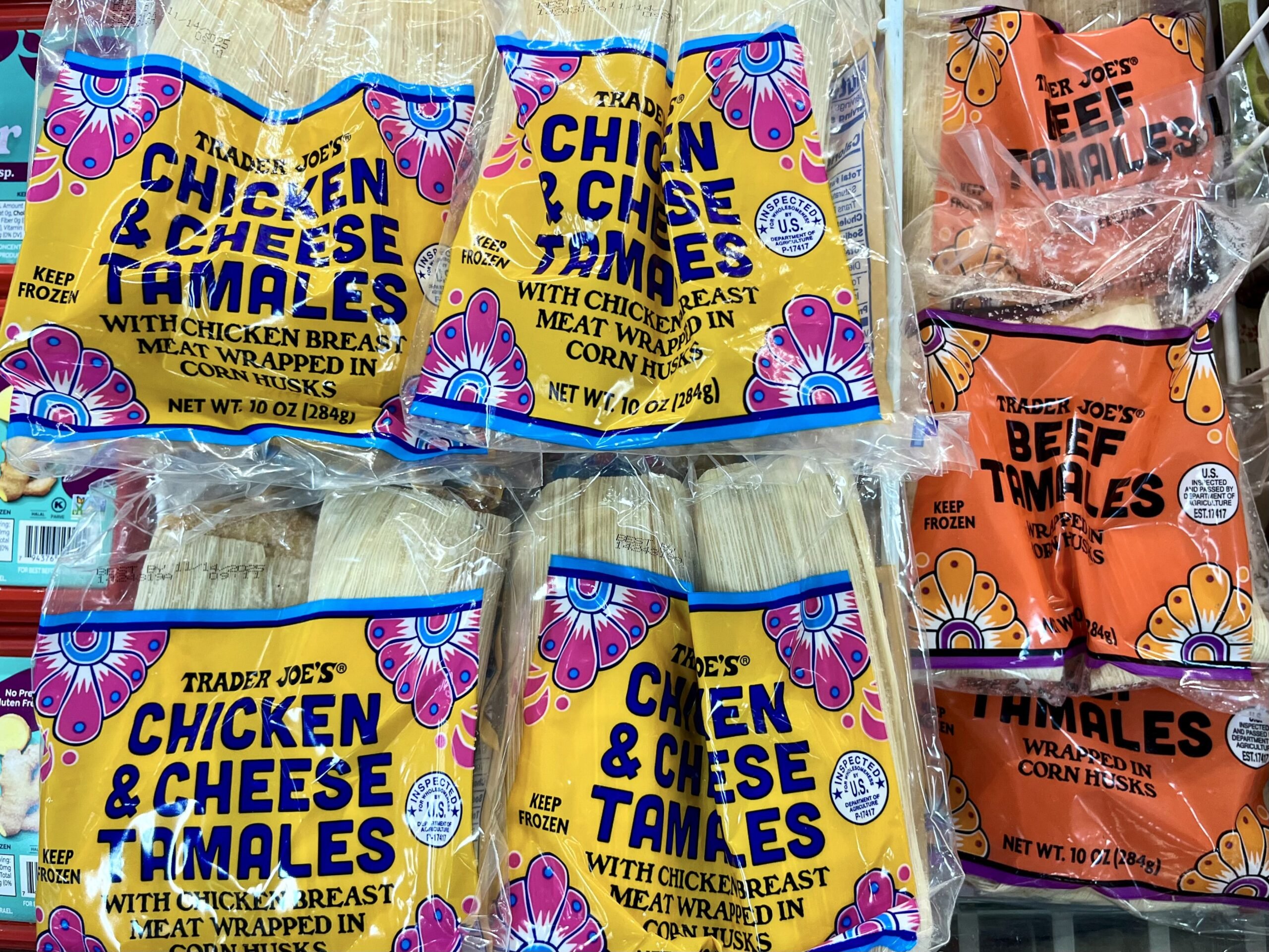 Tamales from Trader Joe's
