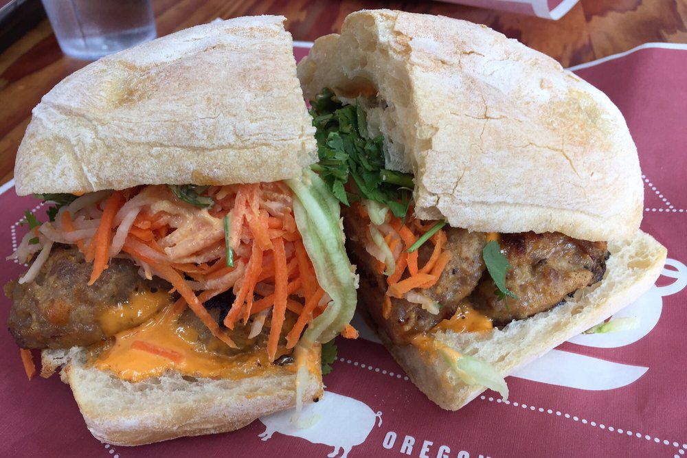 Pork Meatball Banh Mi, Lardo, Portland, Oregon
