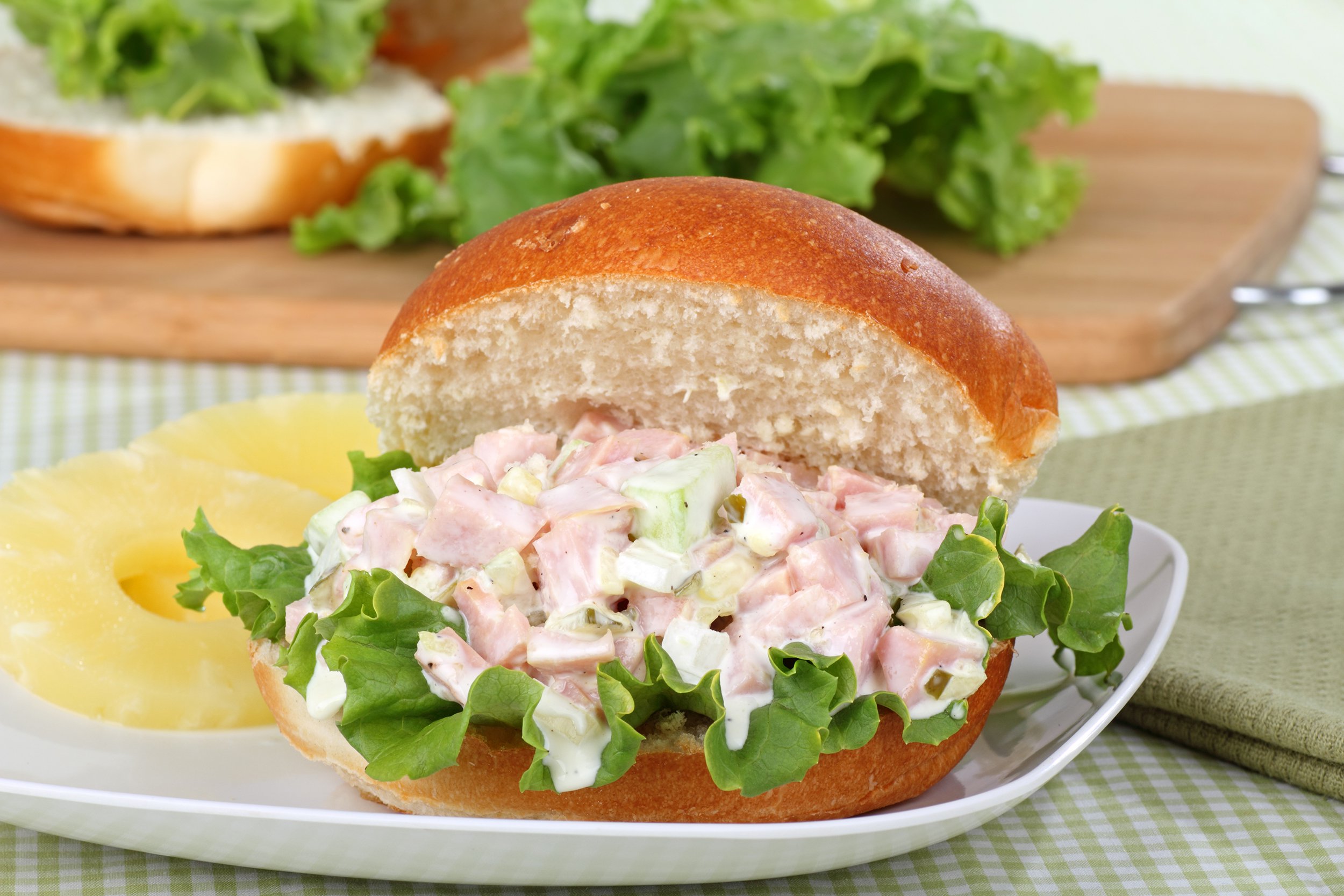 Ham salad sandwich