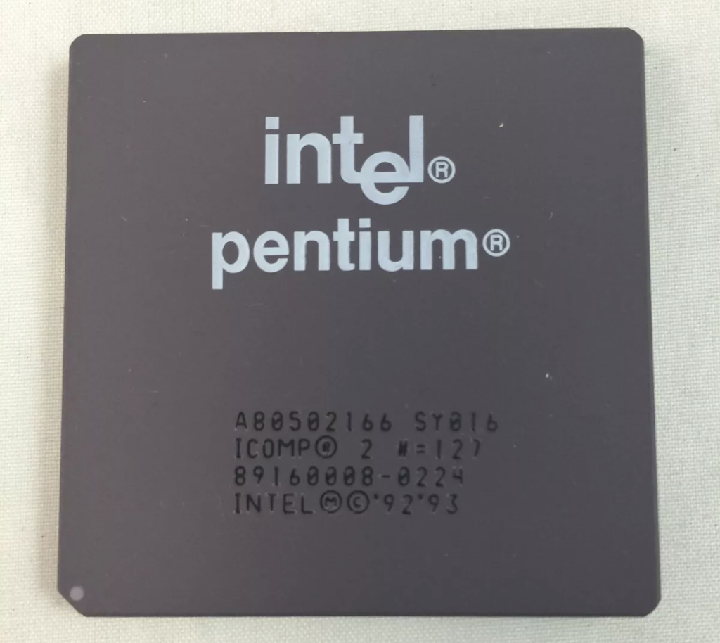 1993 Intel Pentium Processor