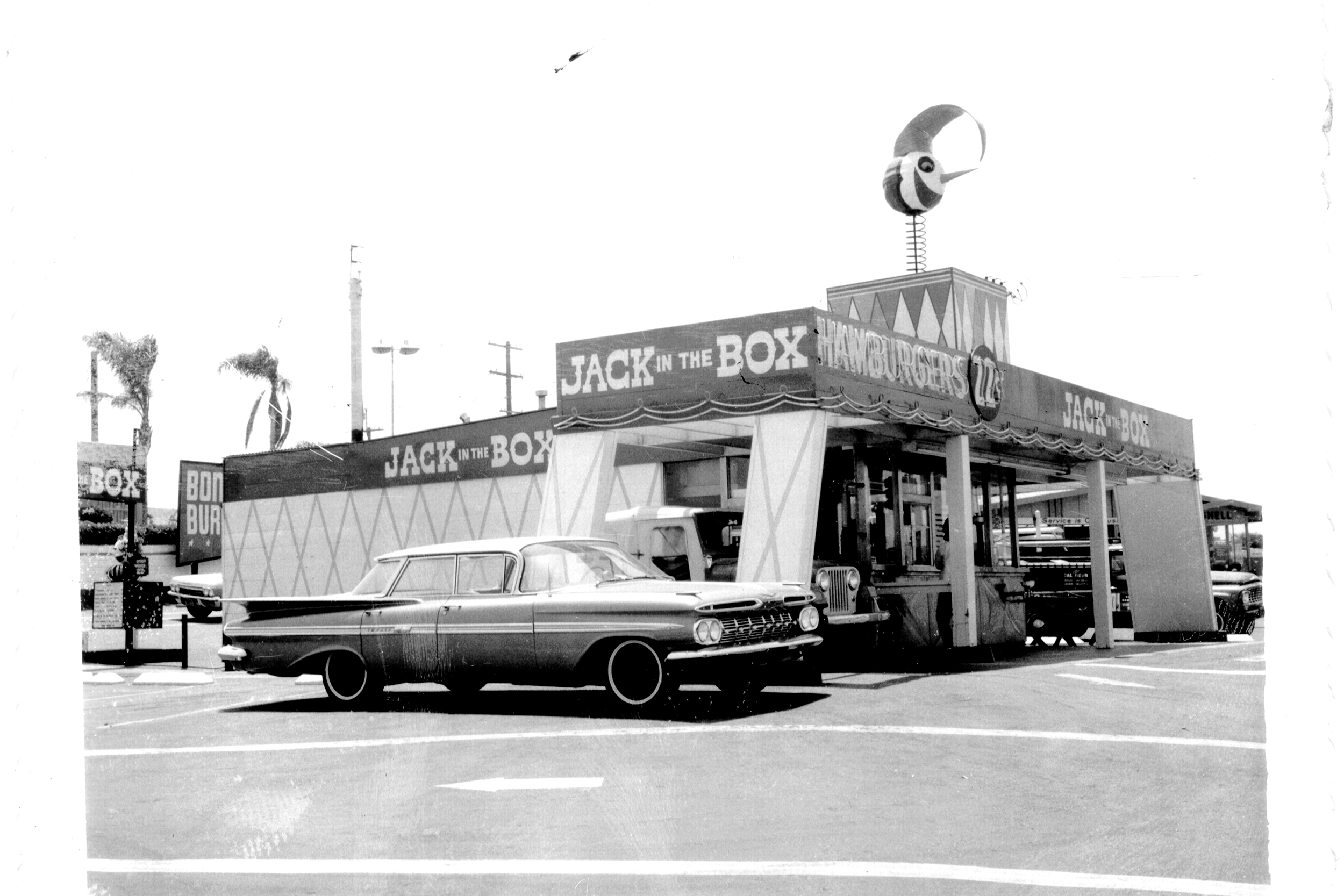 Vintage Jack in the Box Restaurant