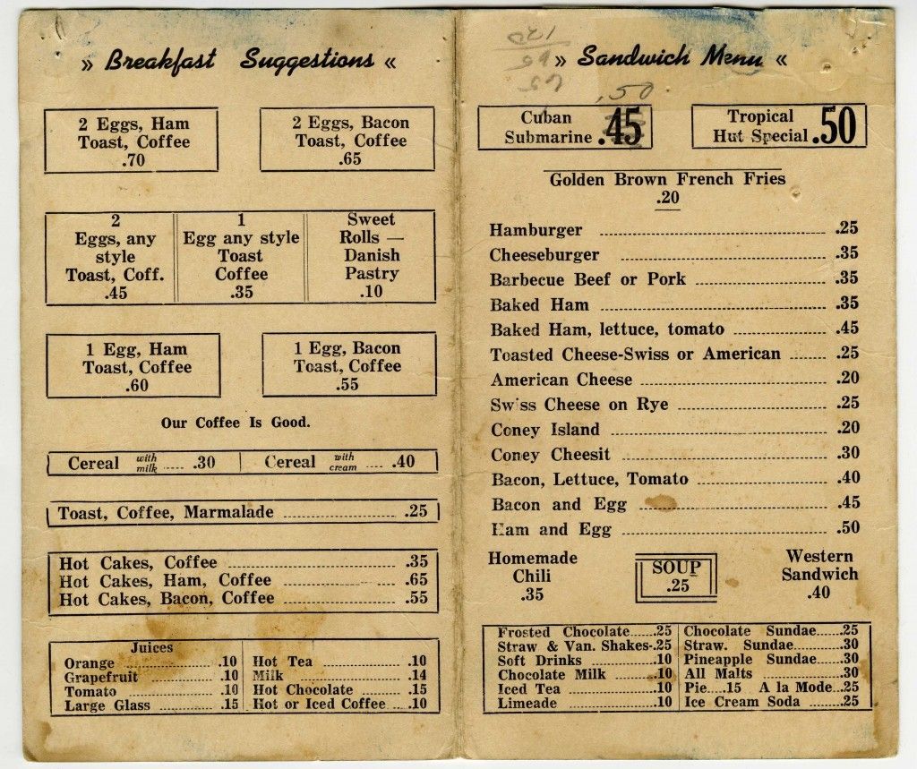 8. Restaurants Had Fewer Menu Options