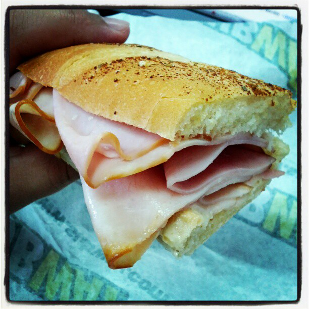 Subway sandwich
