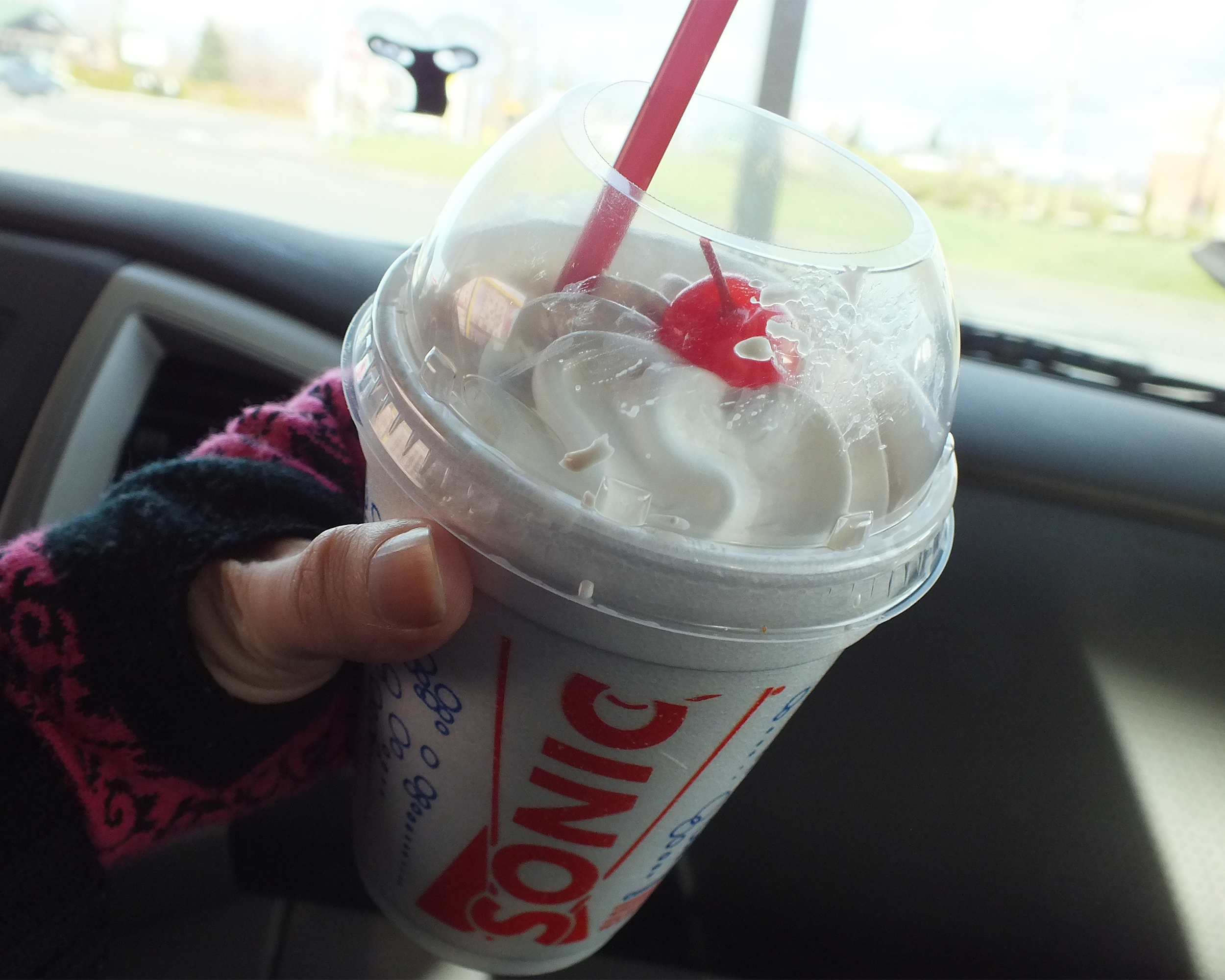 Sonic milkshake