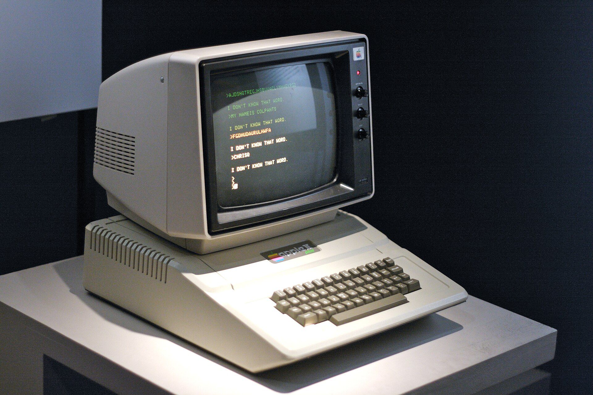 Apple II Plus computer