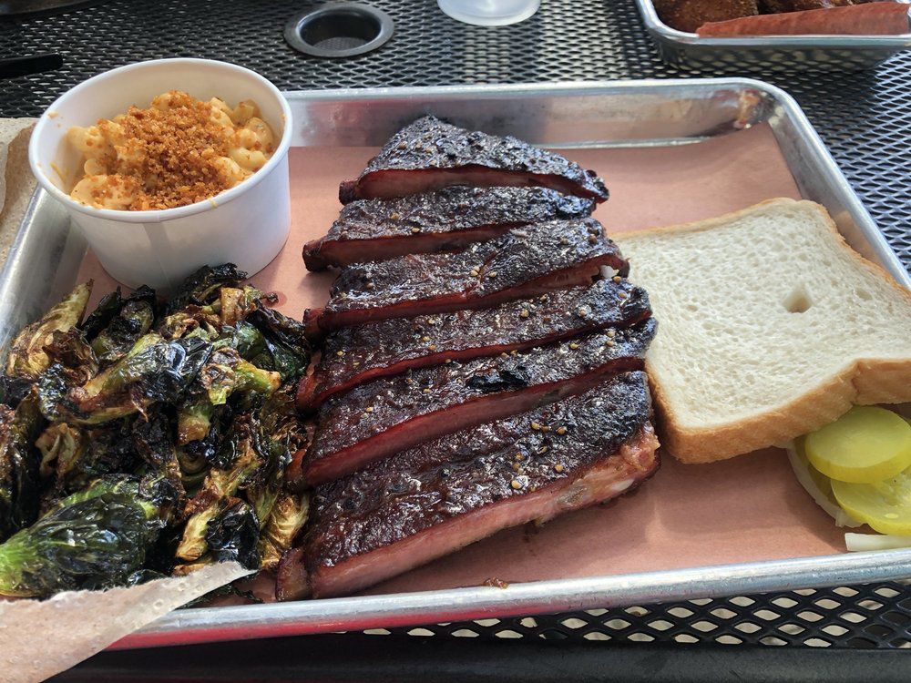 Ribs at Blue Oak BBQ