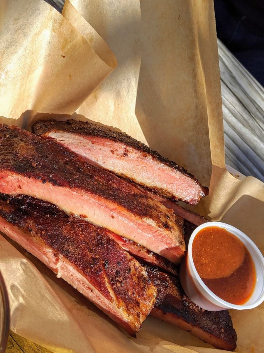 Ribs at DCity Smokehouse