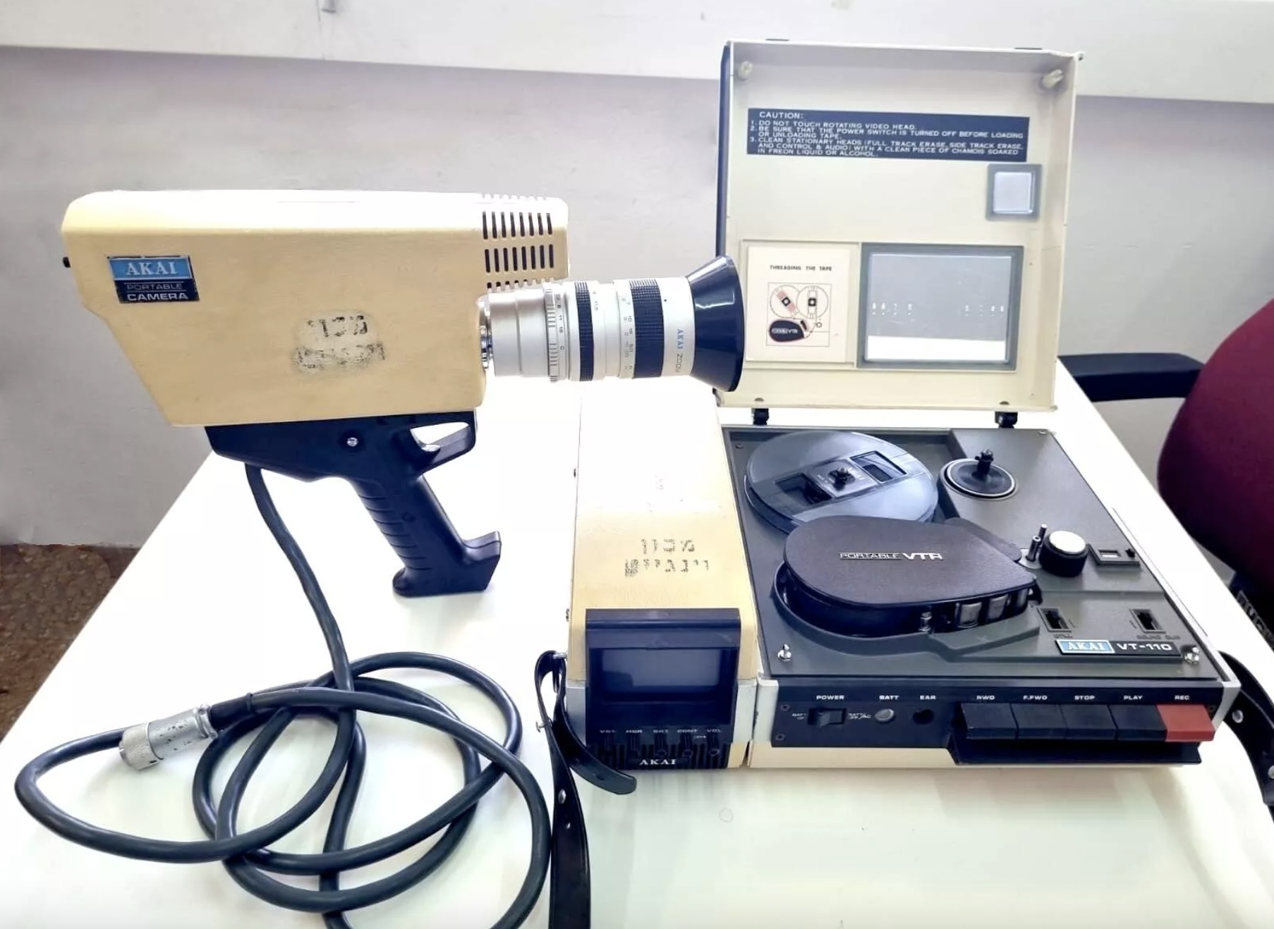 Early Video Tape Recorder