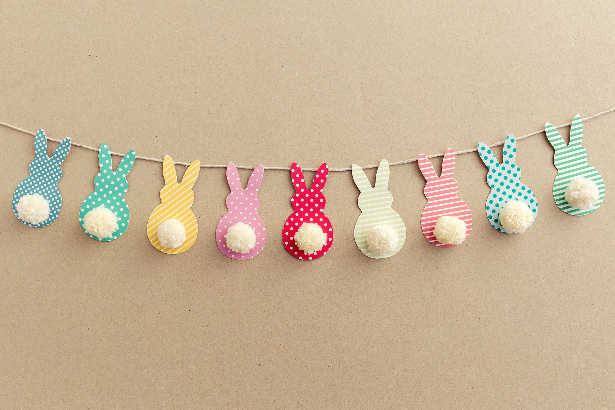 Easter bunny banner
