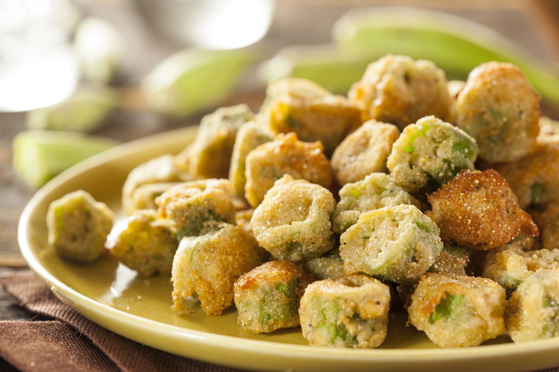 Oklahoma: Fried Okra and Eggs