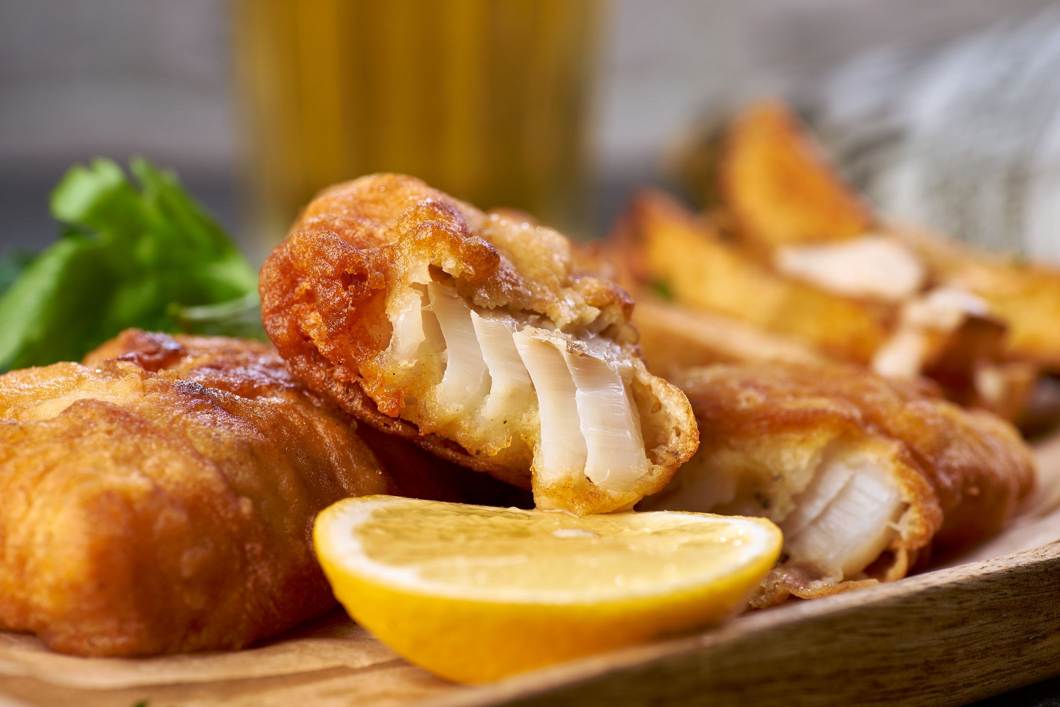 Maine: Fried Haddock