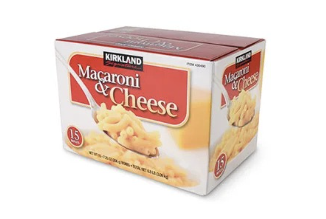 Kirkland Signature Boxed Mac and Cheese