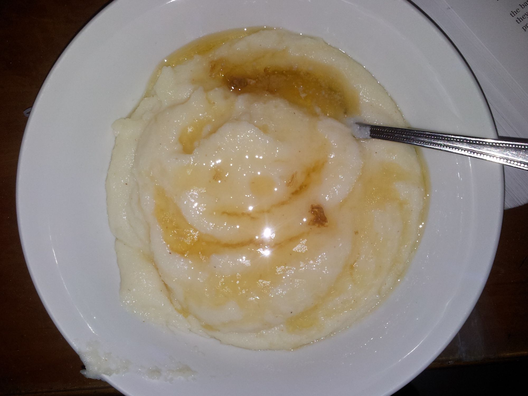 Mielie Meal in bowl