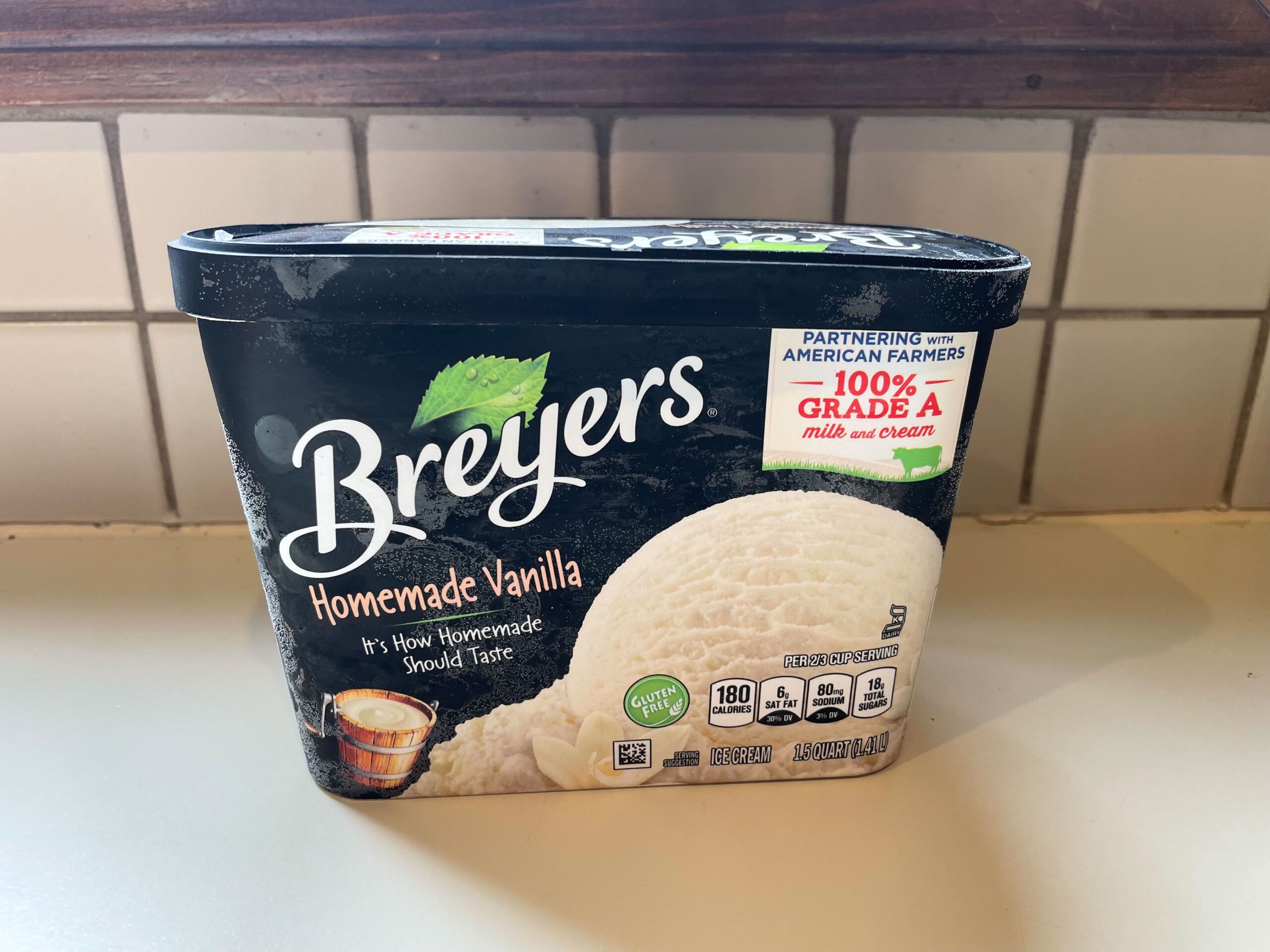 Breyers Homemade Vanilla Ice Cream