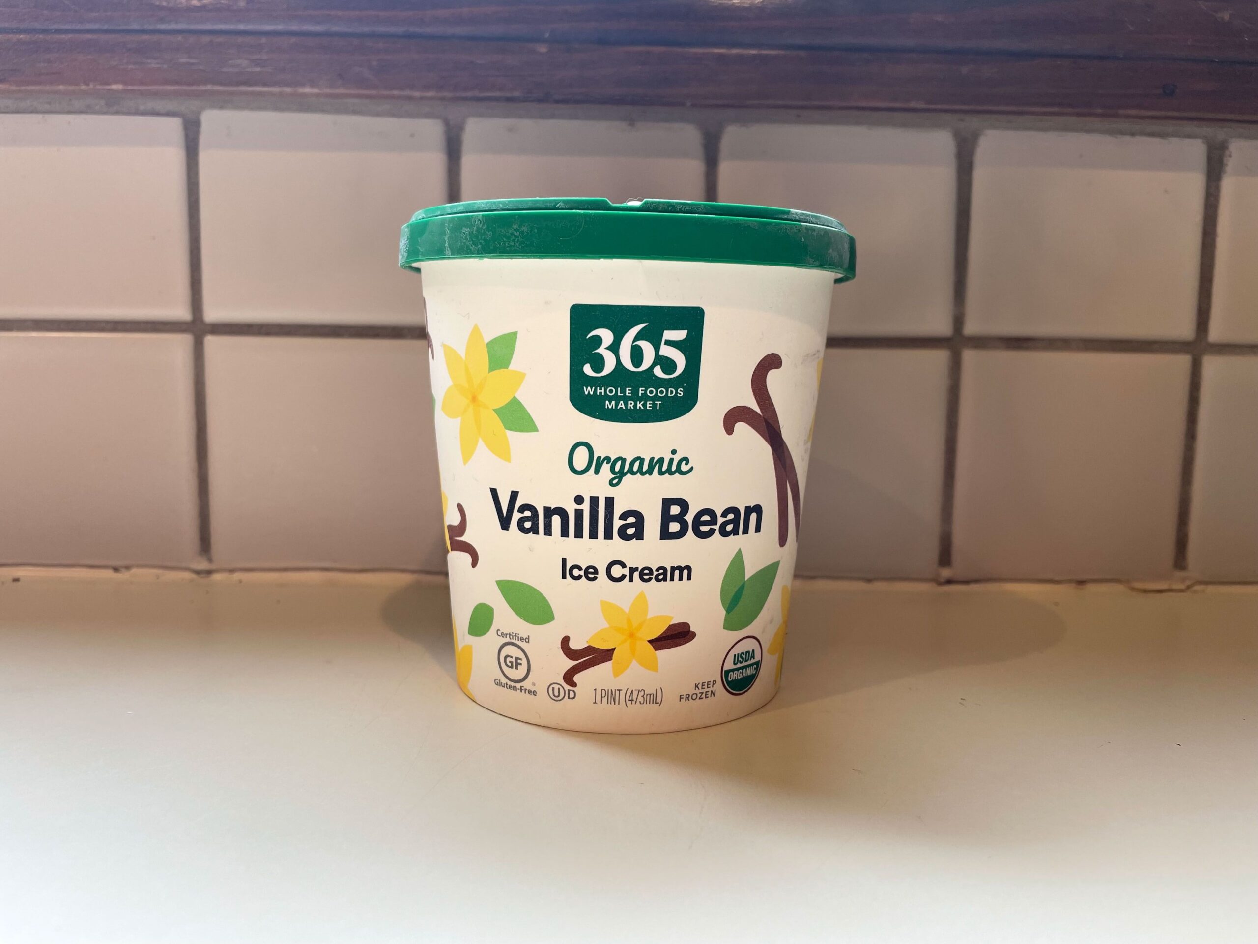 Whole Foods Market Organic Vanilla Bean Ice Cream