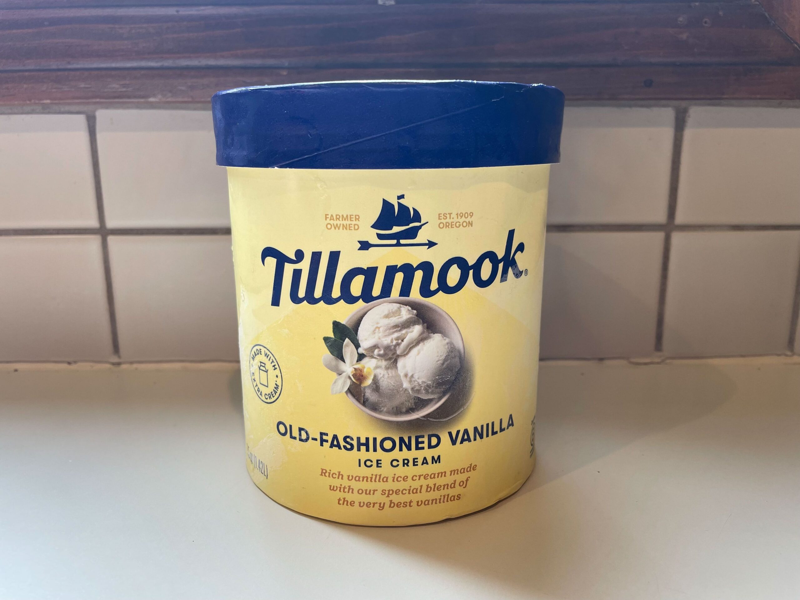 Tillamook Old-Fashioned Vanilla Ice Cream