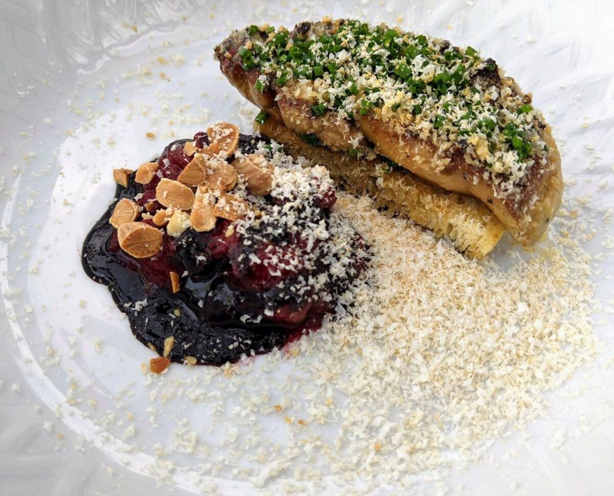 Pepper Crusted Foie Gras, Prime Steakhouse, Las Vegas