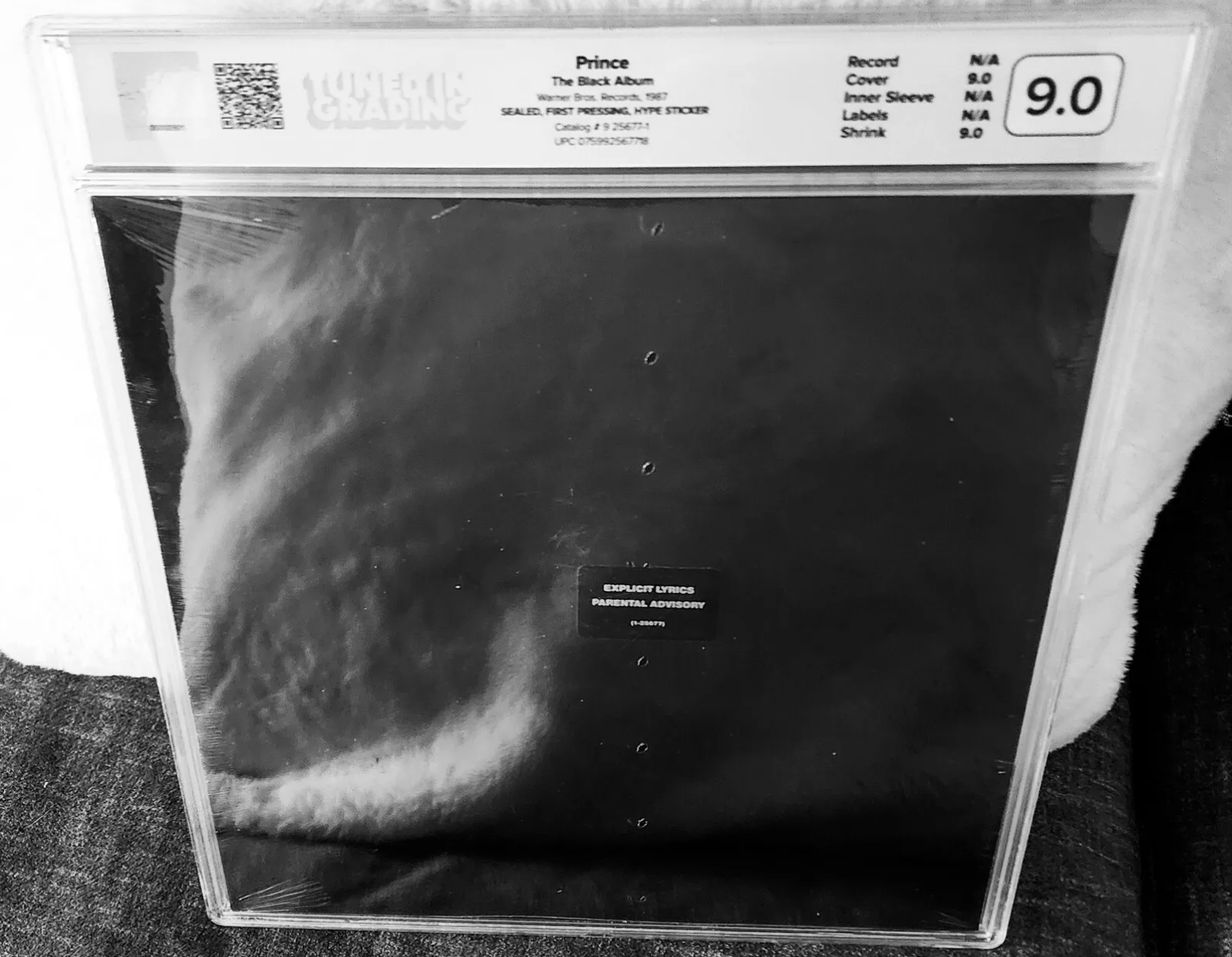 Prince – “The Black Album” (1987, Withdrawn Promo LP)