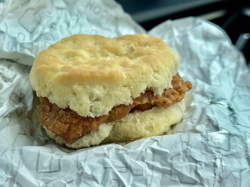 Wendy’s Chicken Biscuit
