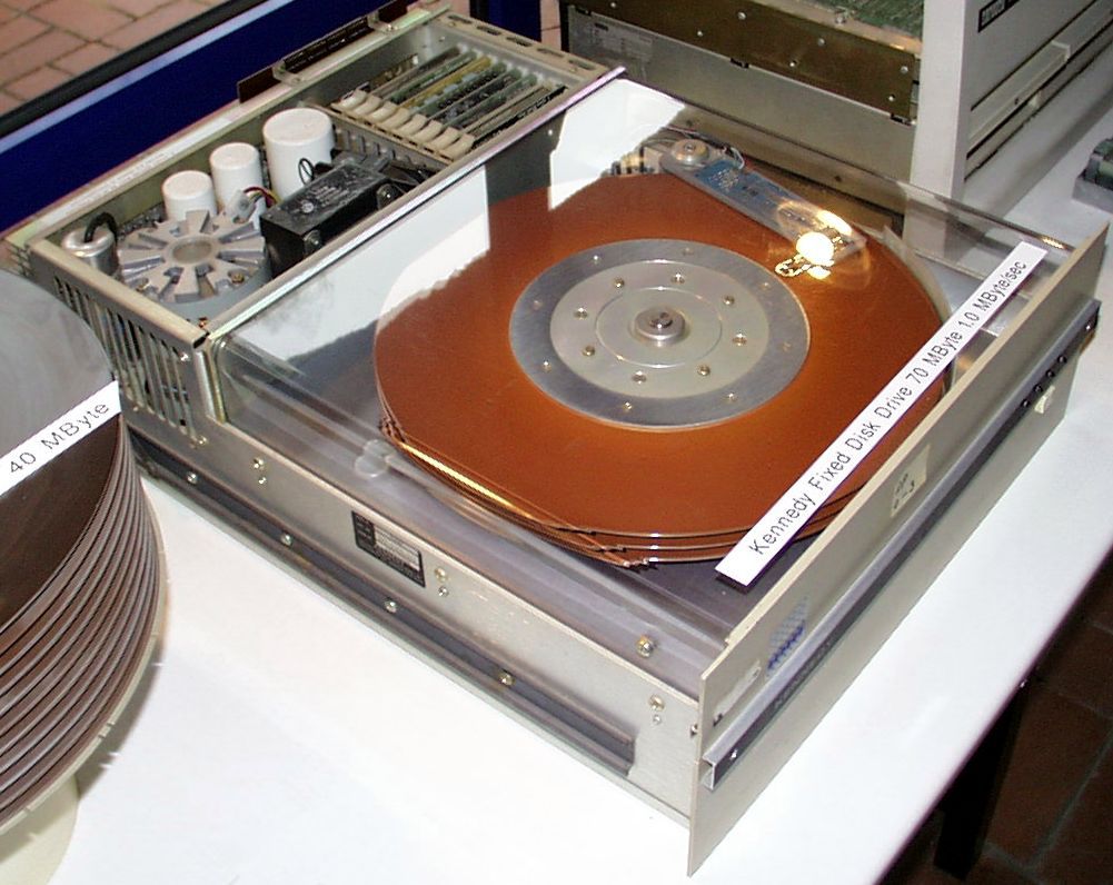 Hard Disk Drive from the 1950s