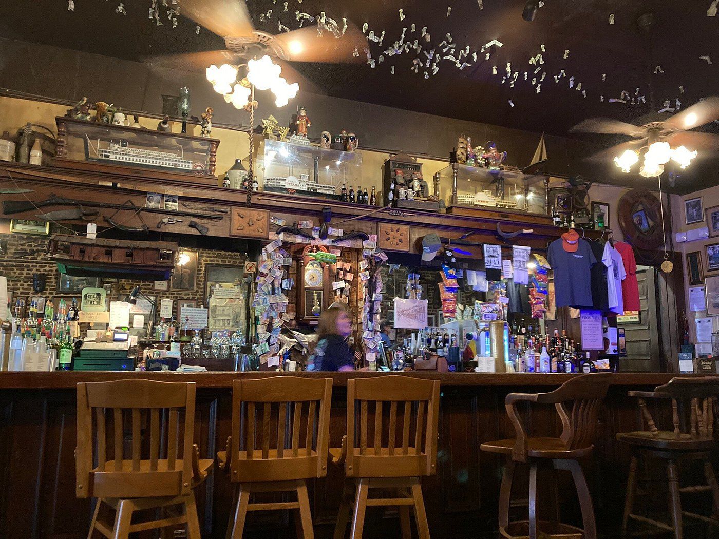 Under-the-Hill Saloon Mississippi interior
