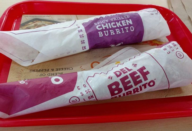 Del Taco Burritos