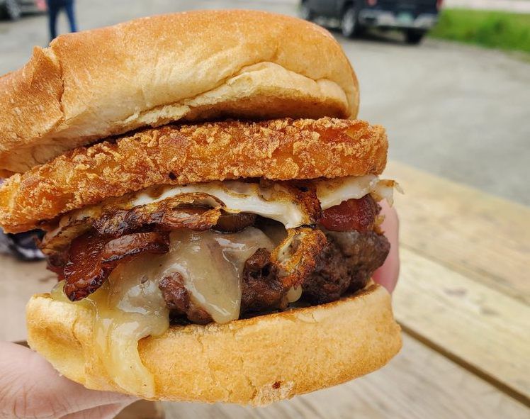 Vermont: Burger Barn Hash Burger