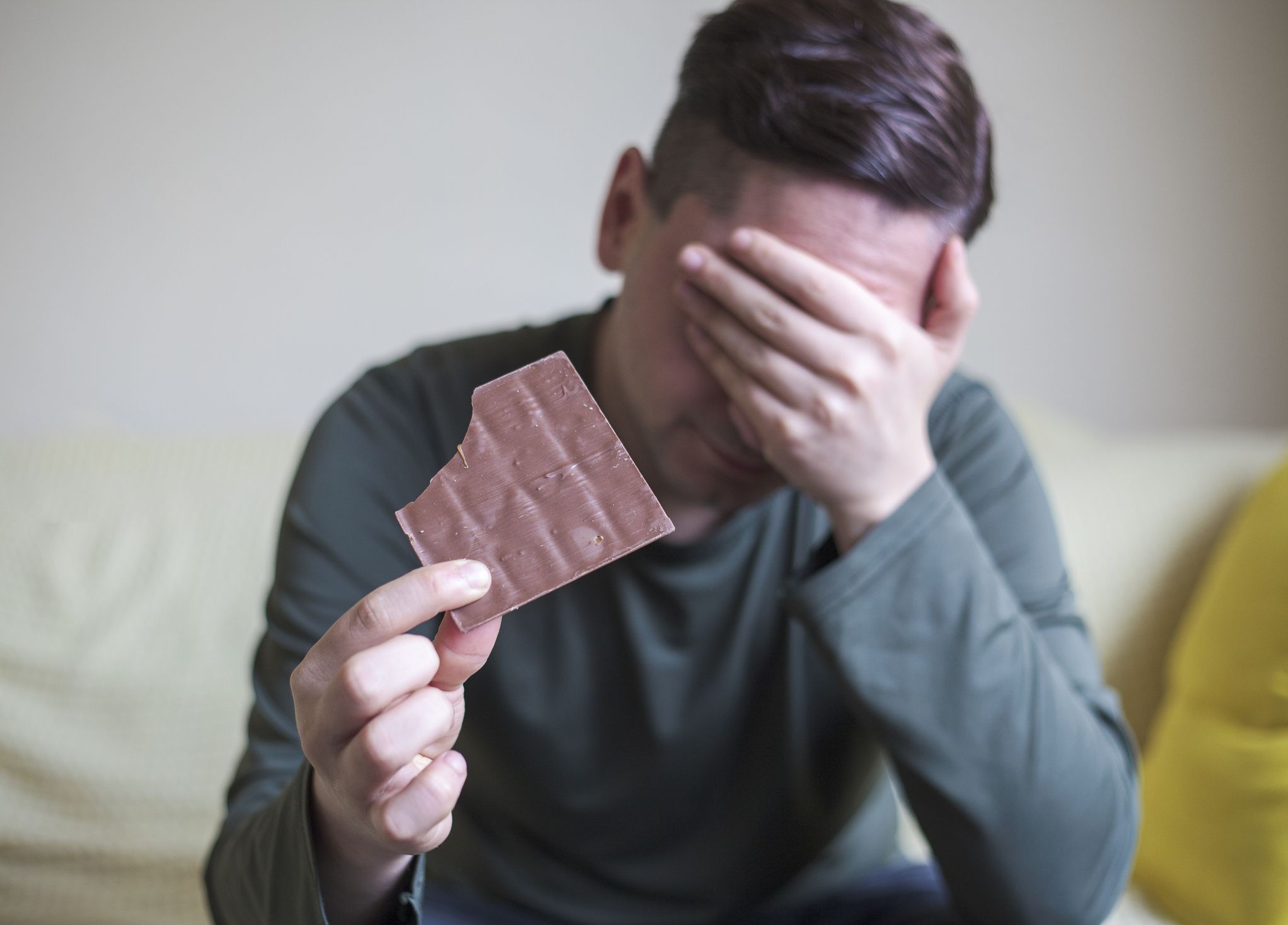 Mistake, Dieting, Disappointment, Chocolate, Frustration