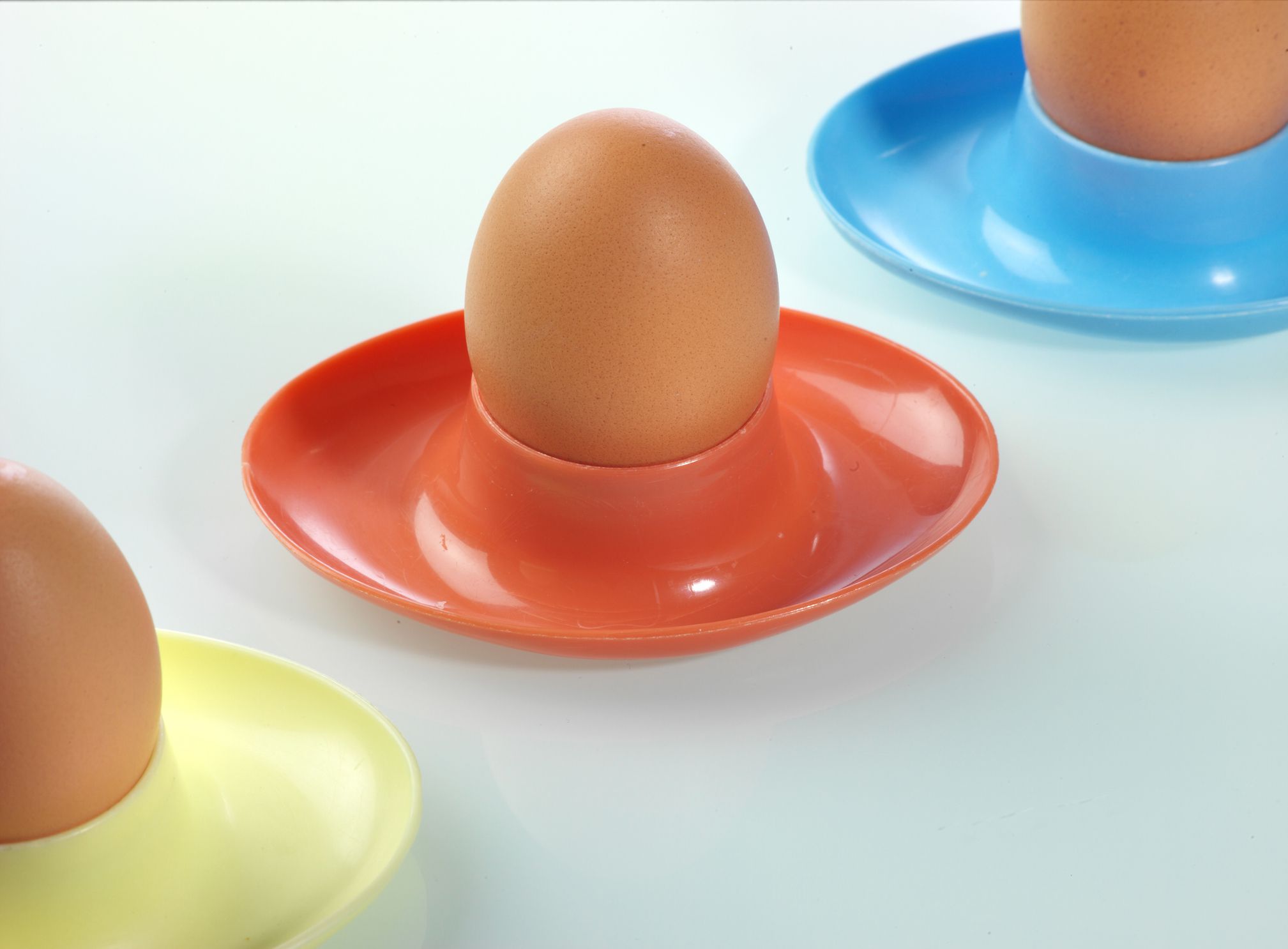 three egg cups of the sevnties