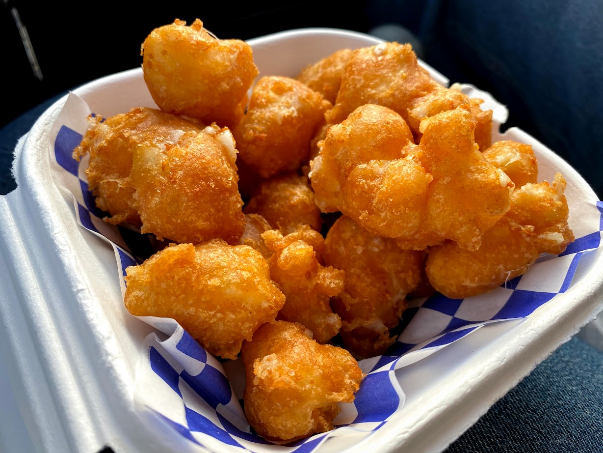 Wisconsin fried cheese curds Dairyland