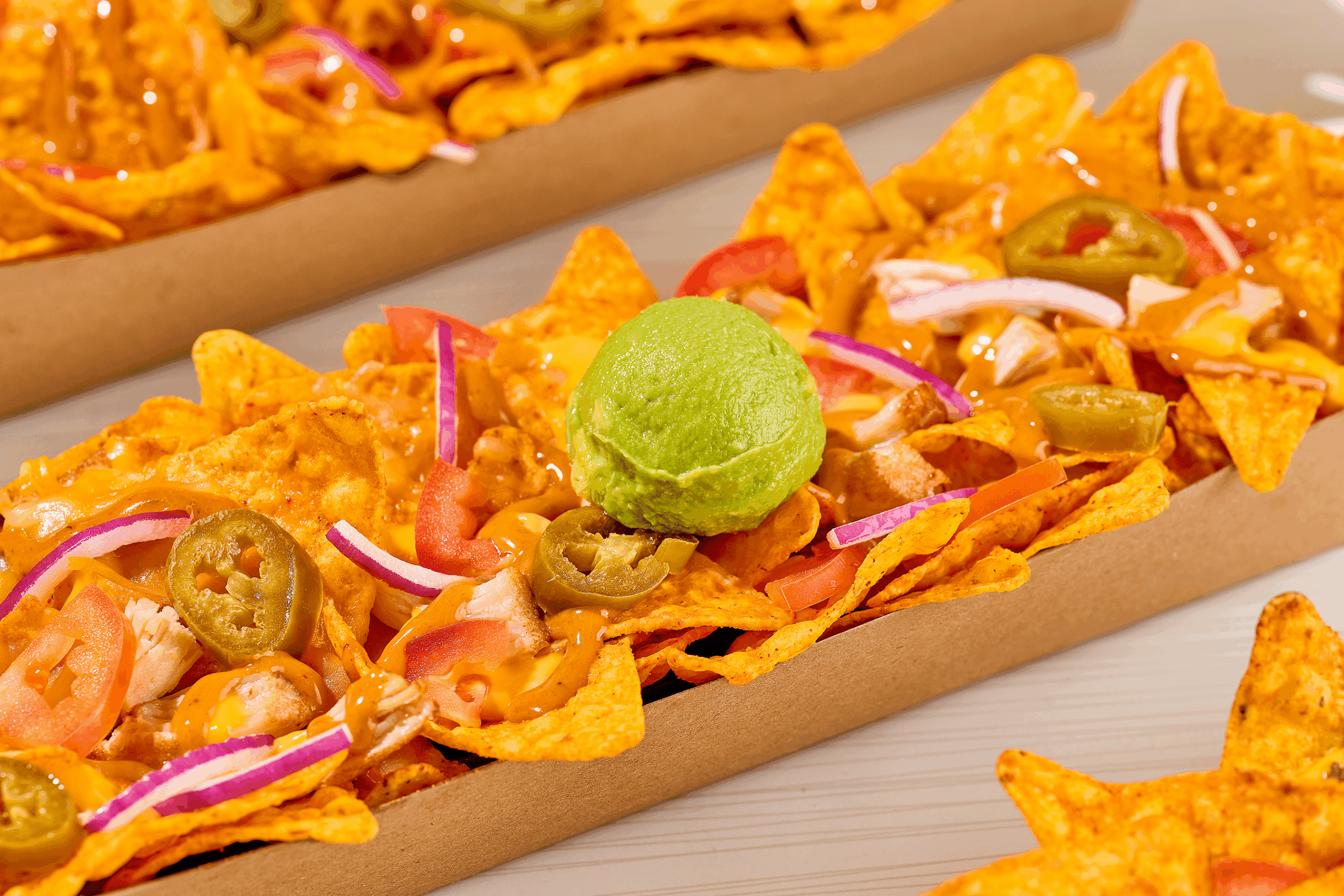 Subway footlong nachos avocado
