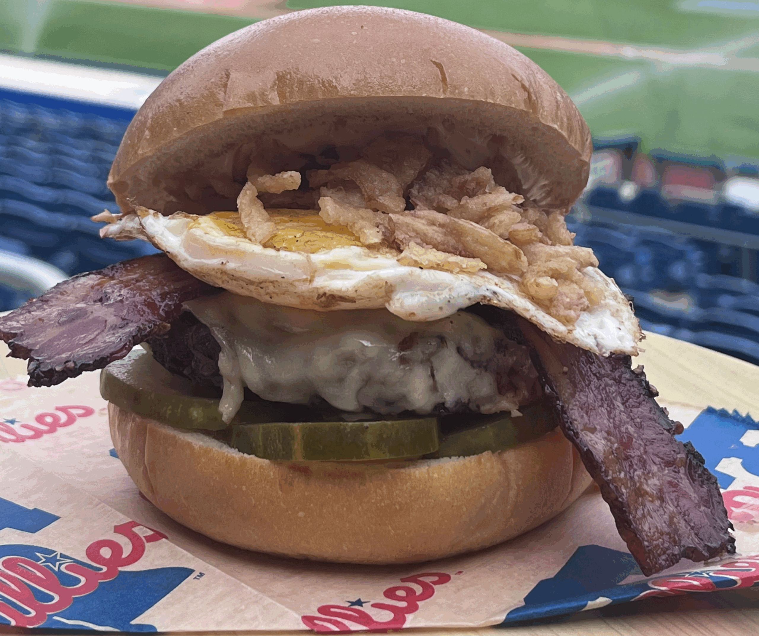 SchwarBurger Phillies Citizens Bank Park burger