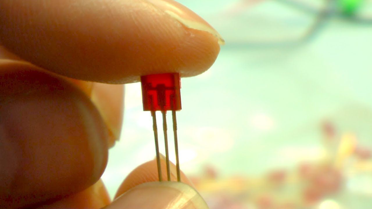 The First Light Emitting Diodes - exhibit of 60/70s LEDs