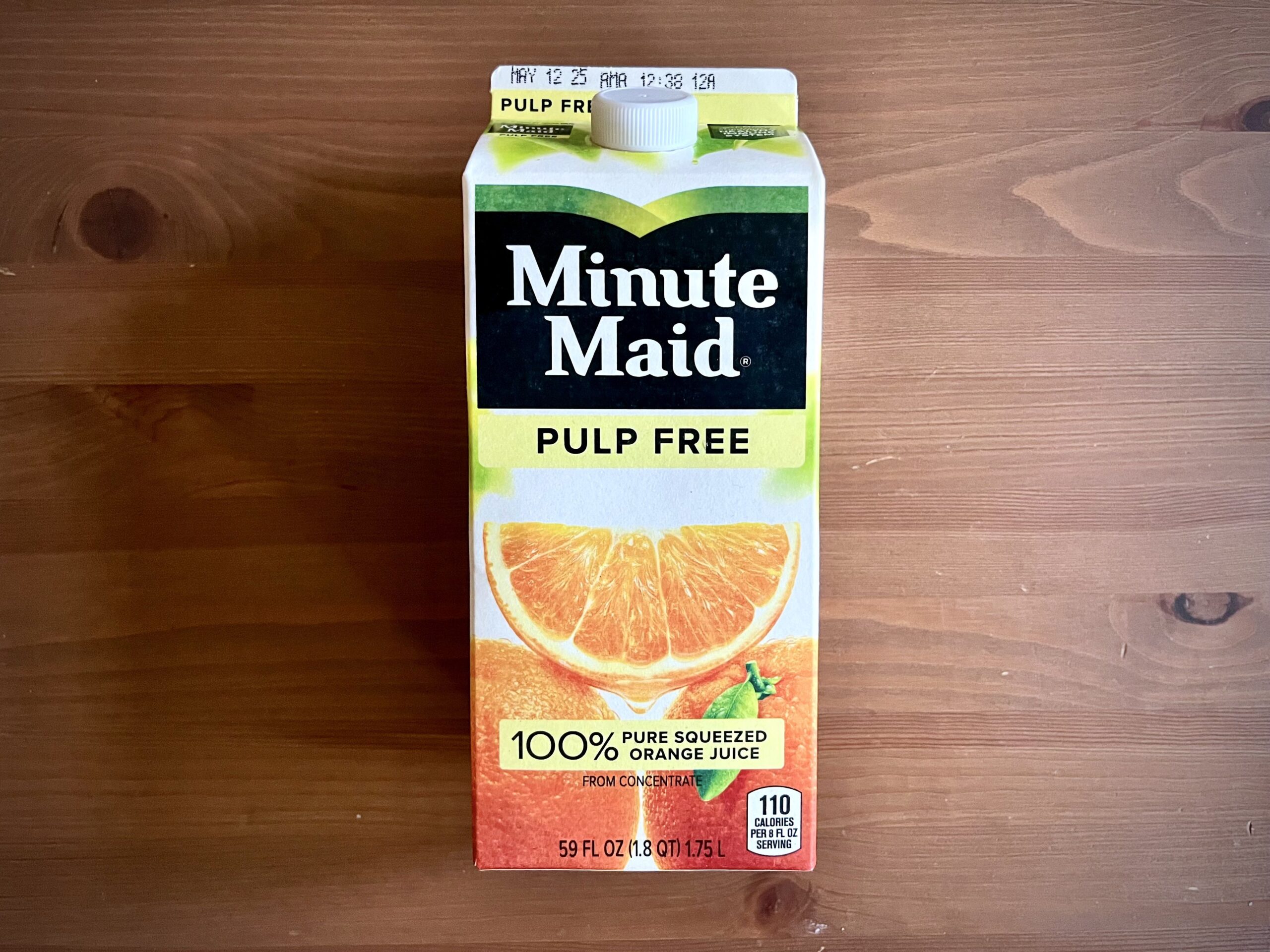 Minute Maid Orange Juice (Pulp Free)