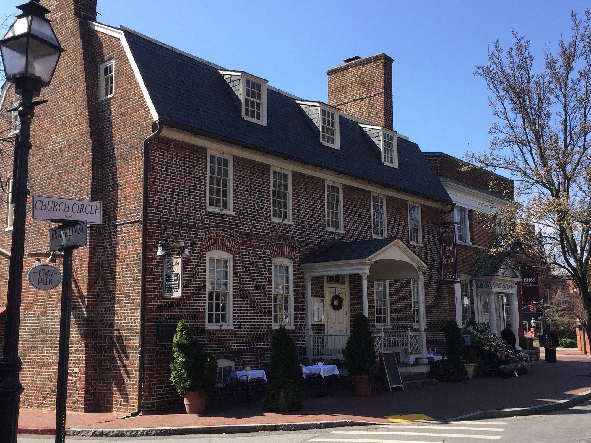 Reynolds Tavern Annapolis Maryland