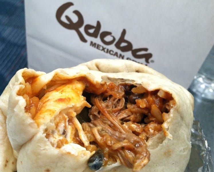 Qdoba Burrito