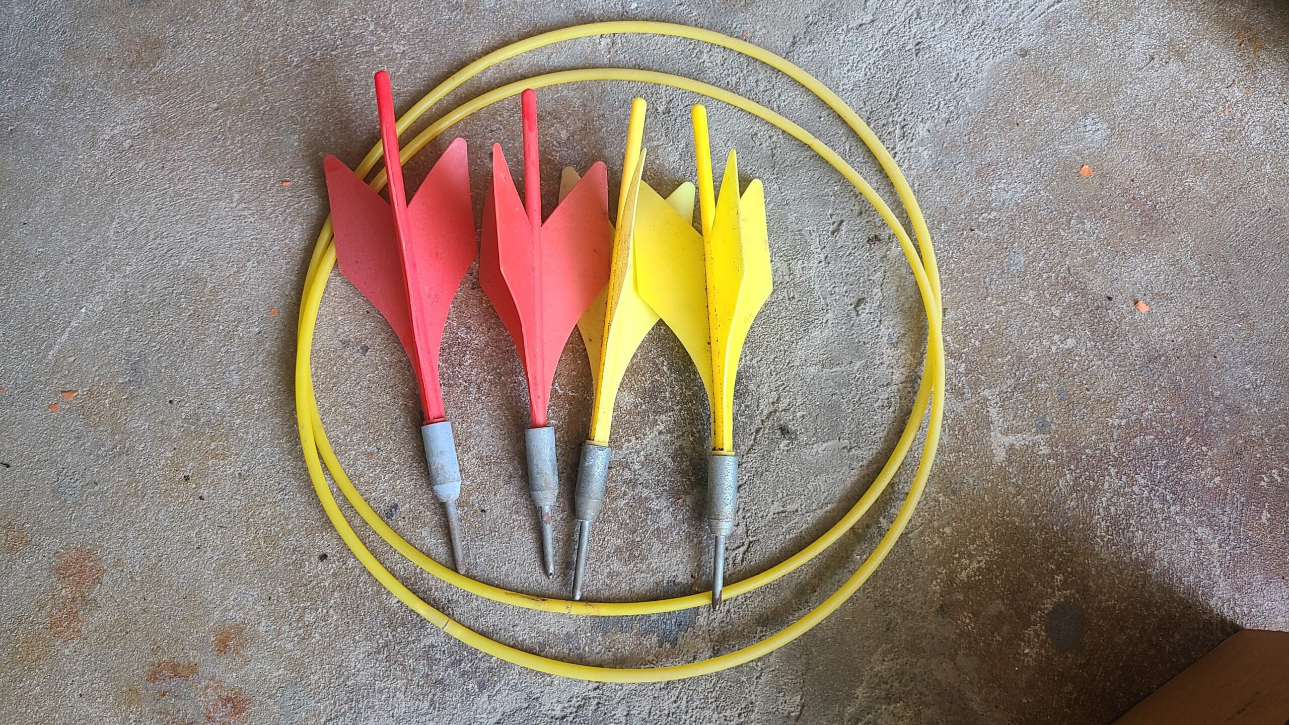 Jarts (Lawn Darts) how old you think these are and are they worth anything. Found in a house I bought!