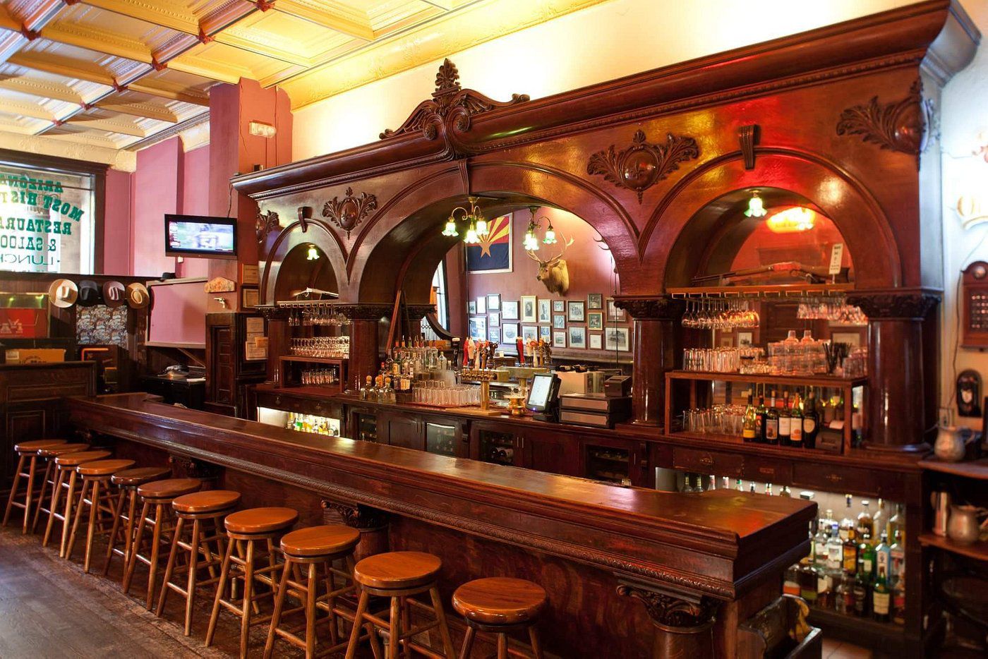 The Palace bar interior in Arizona