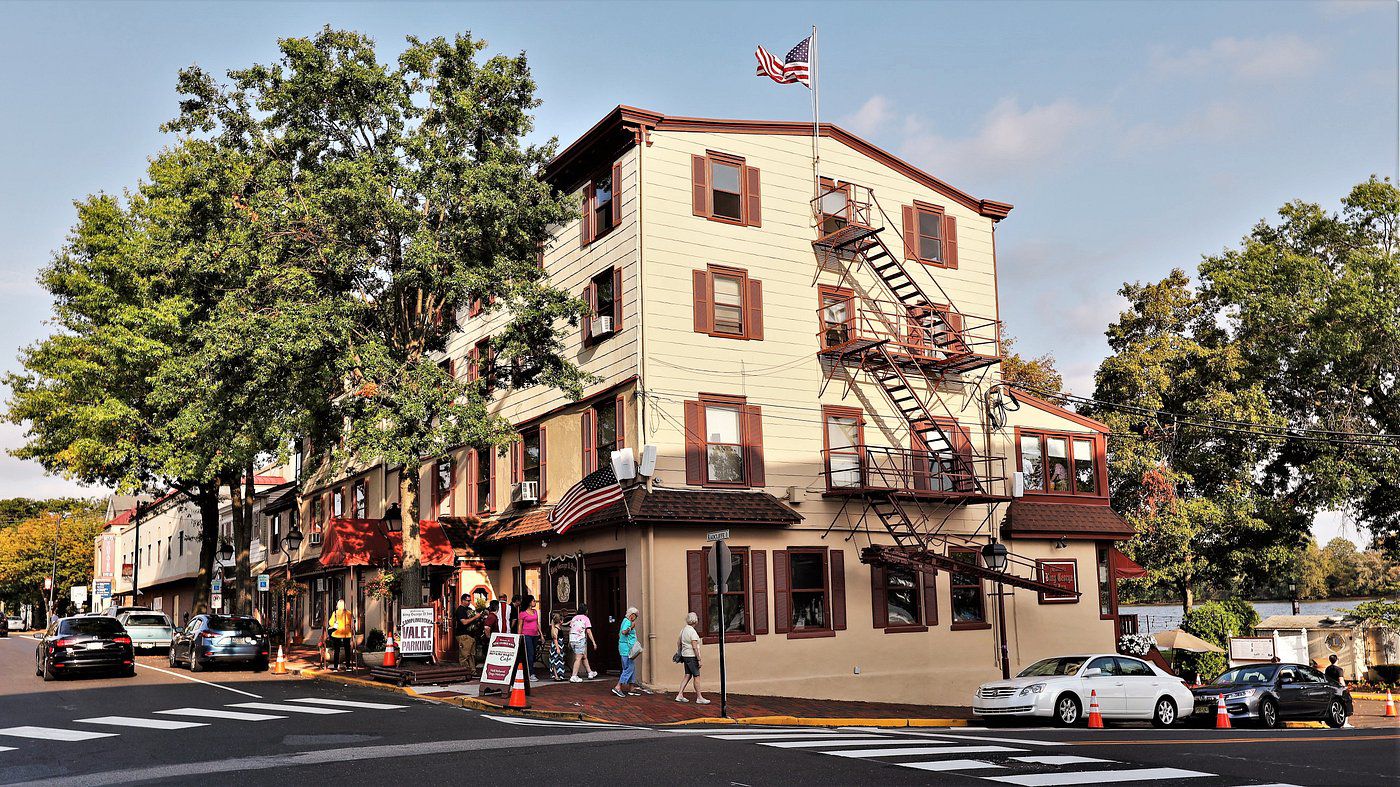 The King George II Inn Bristol in Pennsylvania exterior