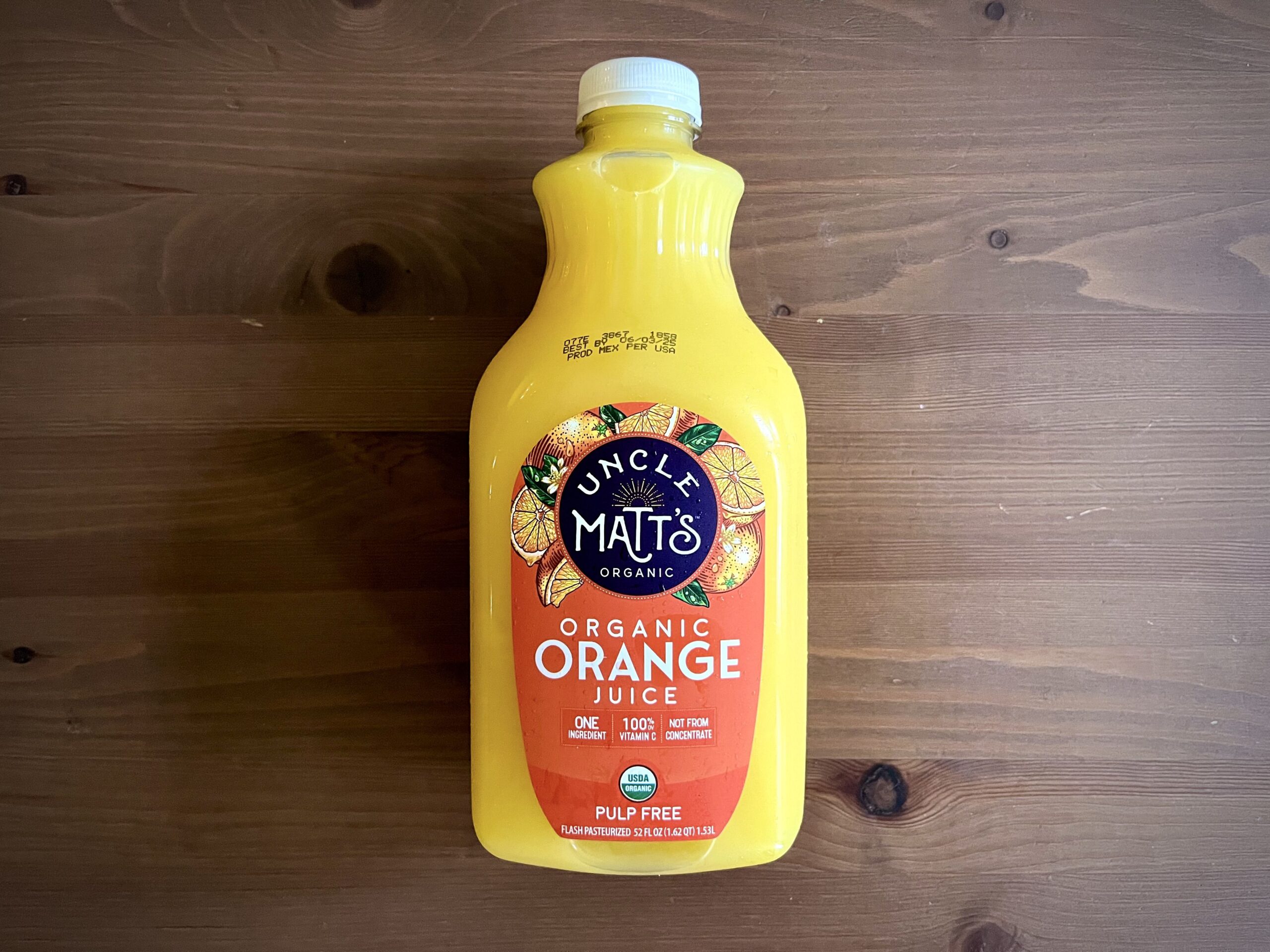 Uncle Matt’s Organic Orange Juice