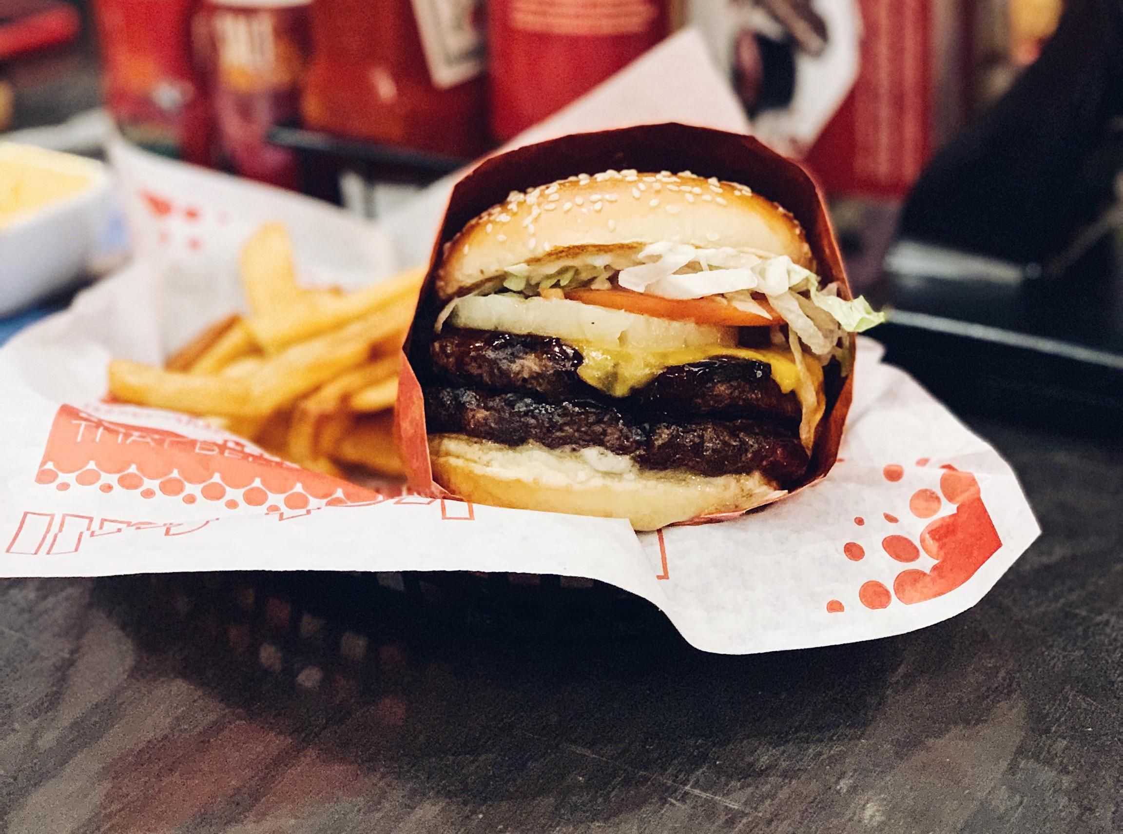 Banzai burger from RedRobin
