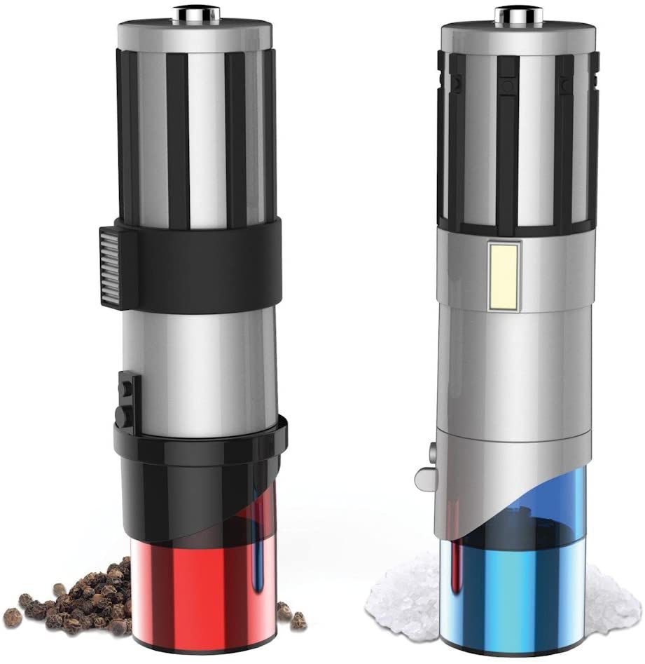 Star Wars Lightsaber Electric Salt and Pepper Mill Grinder