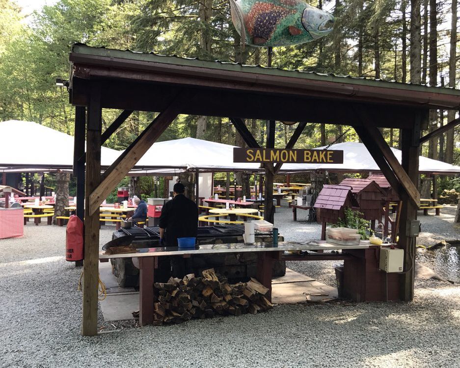 Alaska: Gold Creek Salmon Bake