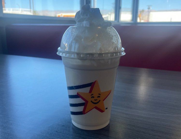 Carl’s Jr. Vanilla Shake