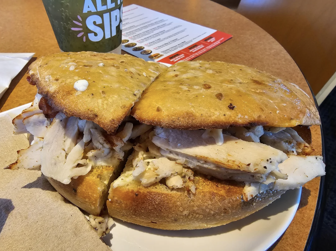 Chicken Bacon Rancher panera